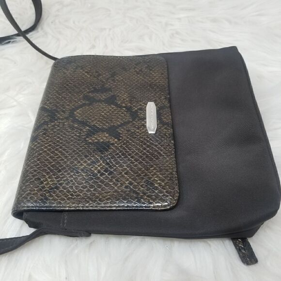 HILLARD and HANSON FAUX SNAKESKIN CROSSBODY - Picture 11 of 16
